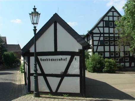 Liedberg : Am Markt, Sandbauernhof, Historischer Ortskern